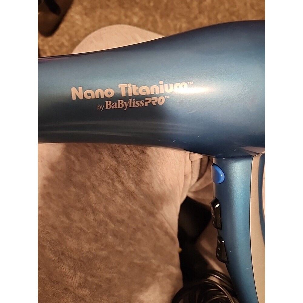 BaBylissPRO Nano Titanium Hair Dryer Blue - BNT5548